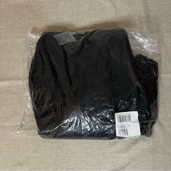 New! Barefoot Dreams Cozychic Boardwalk Black Cardigan XS - Picture 6 of 8